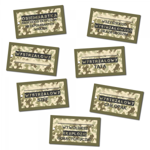 Komplet zawieszek w języku polskim