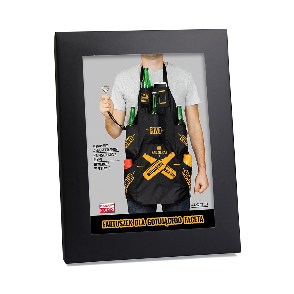 Fartuszek dla gotującego faceta - opakowanie