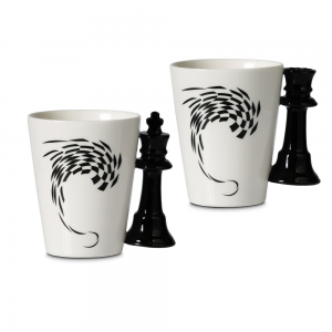 Kubki Szachy - król i królowa