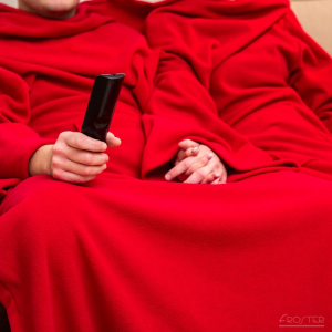 Kocyko-szlafrok dla Pary sprawdzi się podczas wspólnego oglądania filmów i seriali